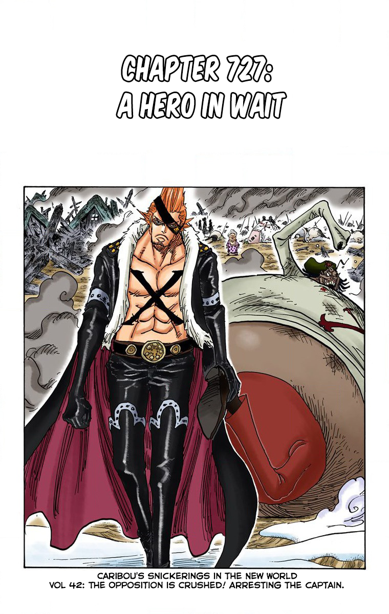 One Piece - Digital Colored Comics Chapter 727 2